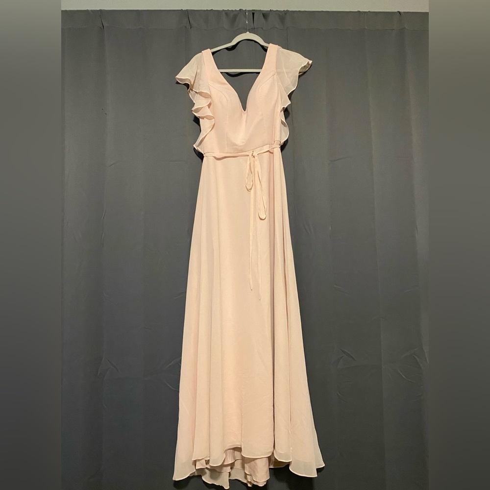 Blush Pink Bridesmaids Dress